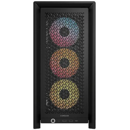 Corsair Frame 4000D RS Midi Tower Κουτί Υπολογιστή με RGB Φωτισμό Μαύρο