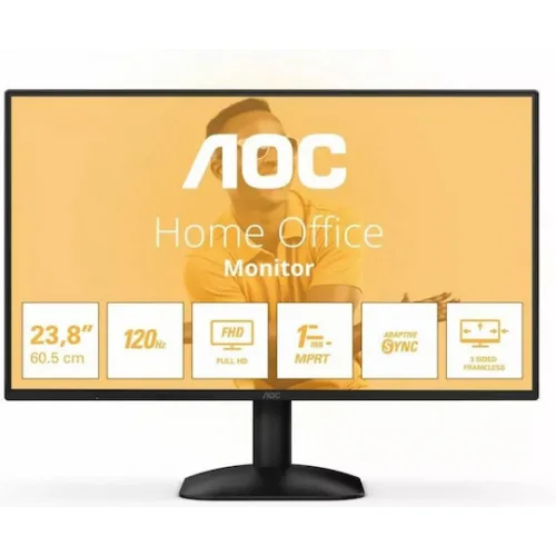 AOC 24B31H IPS Monitor 23.8" FHD 1920x1080 με Χρόνο Απόκρισης 4ms GTG