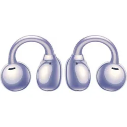 Huawei FreeClip Earbud Bluetooth Handsfree Ακουστικά με Αντοχή στον Ιδρώτα και Θήκη Φόρτισης Μωβ
