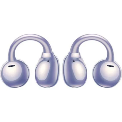 Huawei FreeClip Earbud Bluetooth Handsfree Ακουστικά με Αντοχή στον Ιδρώτα και Θήκη Φόρτισης Μωβ