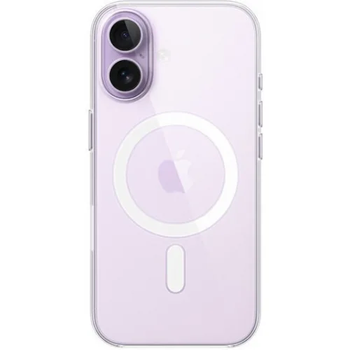 Apple Clear Case with MagSafe Back Cover Σιλικόνης Διάφανο (iPhone 17)