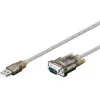 Goobay Καλώδιο USB-A σε RS232 9-pin male 1.5m (68875)