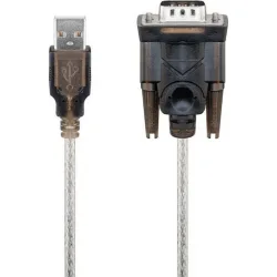 Goobay Καλώδιο USB-A σε RS232 9-pin male 1.5m (68875)