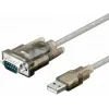 Goobay Καλώδιο USB-A σε RS232 9-pin male 1.5m (68875)