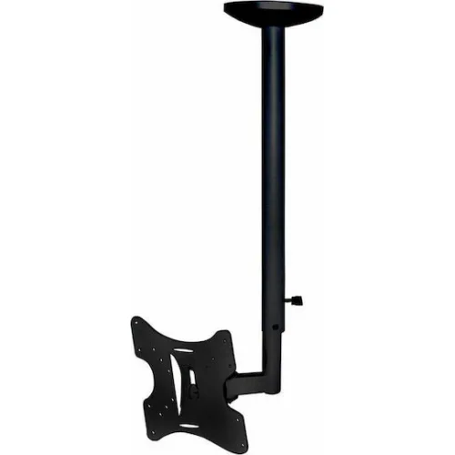 Brateck LCD-504A LCD-504A Βάση Τηλεόρασης Οροφής έως 42" και 30kg Μαύρο