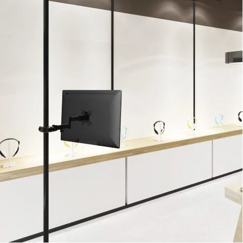 Brateck LDA35-112 Βάση Γραφείου Οθόνης έως 32" με Βραχίονα