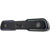 Powertech Gaming Soundbar Ηχεία Υπολογιστή 2.0 με RGB Φωτισμό και Bluetooth Ισχύος 5W σε Μαύρο Χρώμα
