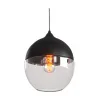 Powertech Κρεμαστό Φωτιστικό Μαύρο Μπάλα με Ντουί E27 20x20x20εκ.