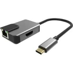 Powertech PTH-053 USB-C Αντάπτορας Δικτύου για Ενσύρματη σύνδεση Gigabit Ethernet Powertech PTH-053 USB-C Αντάπτορας Δικτύου για Ενσύρματη σύνδεση Gigabit Ethernet