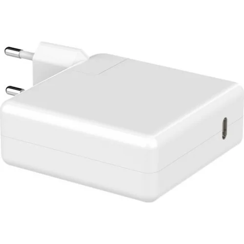 Powertech USB-C Φορτιστής Laptop 61W 2.4A για Apple με Αντάπτορα Τροφοδοσίας