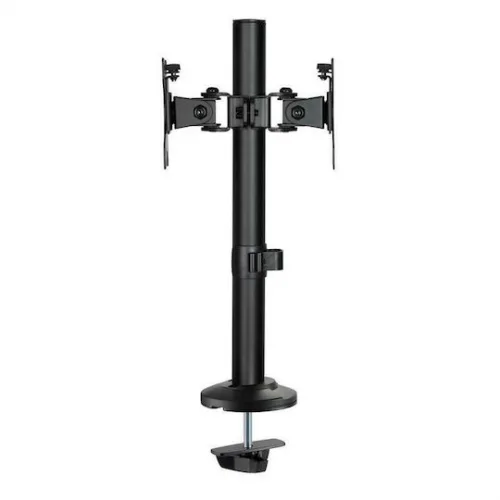 Brateck LDT40-G02 Βάση Γραφείου για 2 Οθόνες έως 32" με Βραχίονα