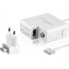 Powertech Φορτιστής Laptop 45W 14.85V 3.05A για Apple με Αντάπτορα Τροφοδοσίας