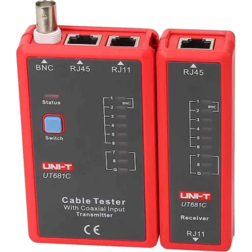 Uni-T UT681C Tester Καλωδίων Δικτύου Uni-T UT681C Tester Καλωδίων Δικτύου