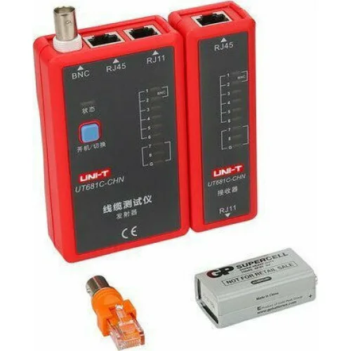 Uni-T UT681C Tester Καλωδίων Δικτύου Uni-T UT681C Tester Καλωδίων Δικτύου