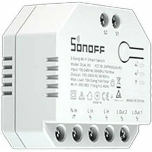 Sonoff Dual R3 Smart Ενδιάμεσος Διακόπτης Wi-Fi