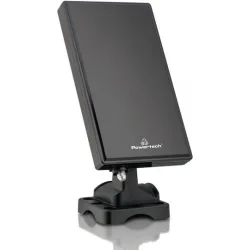 Powertech PT-1005 Εσωτερική Κεραία Τηλεόρασης (Απαιτεί Τροφοδοσία) Μαύρη