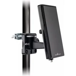 Powertech PT-1005 Εσωτερική Κεραία Τηλεόρασης (Απαιτεί Τροφοδοσία) Μαύρη