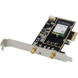 Powertech Ασύρματη Κάρτα Δικτύου Wi‑Fi 5 PCI-e