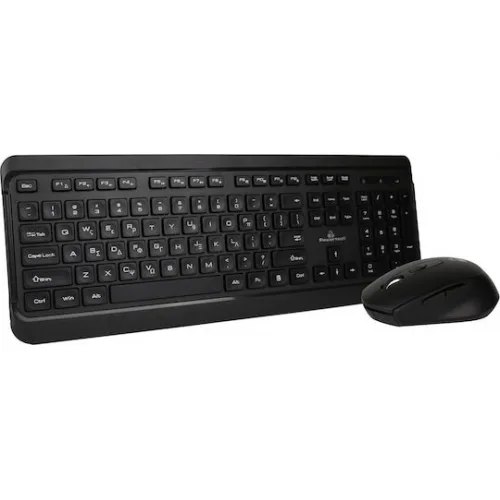 Powertech PT-1060 Ασύρματο Σετ Πληκτρολόγιο & Ποντίκι Ελληνικό