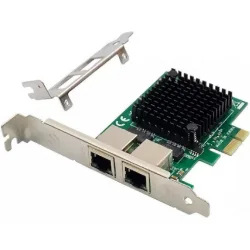 Powertech Ενσύρματη Κάρτα Δικτύου Gigabit (1Gbps) Ethernet PCI-e