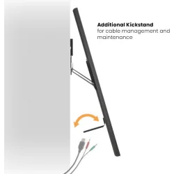 Brateck LED-1944 Βάση Τηλεόρασης Τοίχου έως 75kg