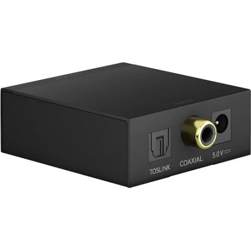 Goobay Μετατροπέας Coaxial / Toslink female σε RCA 2x female (58493)