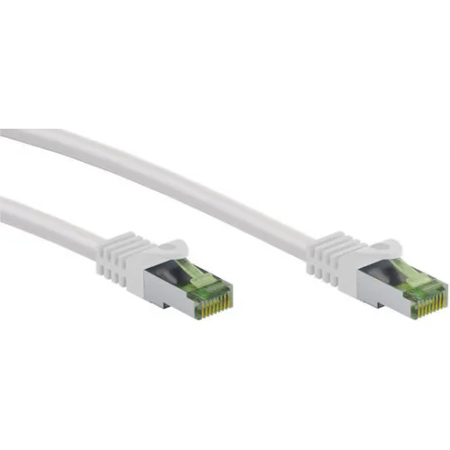 Goobay S/FTP Cat.8.1 Καλώδιο Δικτύου Ethernet 10m Λευκό 1τμχ