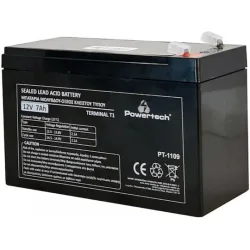 Powertech T1 Μπαταρία UPS με Χωρητικότητα 7Ah και Τάση 12V