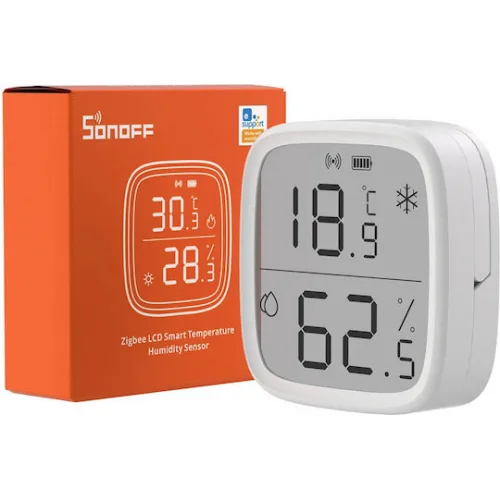 Sonoff Θερμόμετρo Επιτραπέζιο για Χρήση σε Εσωτερικό Χώρο