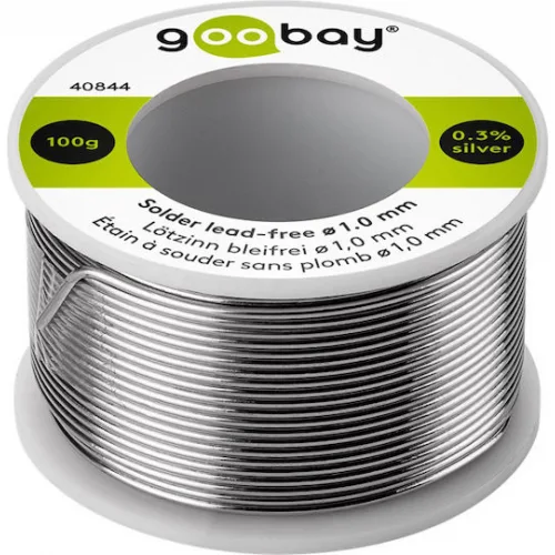 Goobay 40844 Καλάι Κόλλησης 1mm 100gr Goobay 40844 Καλάι Κόλλησης 1mm 100gr