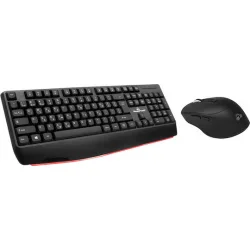 Powertech PT-1167 Ασύρματο Bluetooth Σετ Πληκτρολόγιο & Ποντίκι Ελληνικό