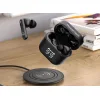 Powertech PT-1227 In-ear Bluetooth Handsfree Ακουστικά με Αντοχή στον Ιδρώτα και Θήκη Φόρτισης Μαύρα