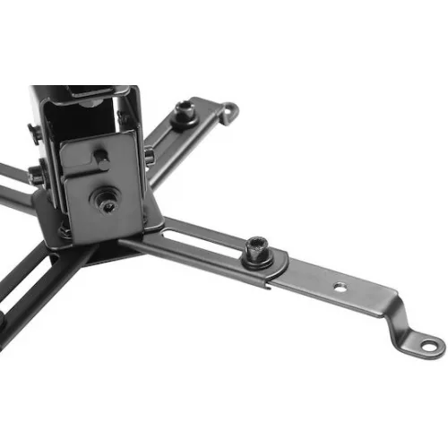 Powertech Βάση Projector Οροφής με Μέγιστο Φορτίο 20kg Μαύρη