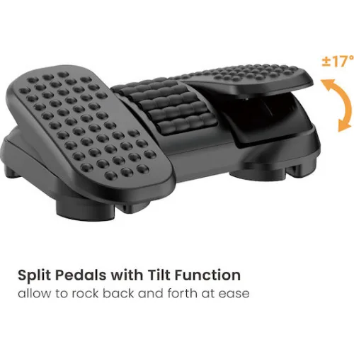 Brateck Υποπόδιο Γραφείου με Ρυθμιζόμενη Κλίση