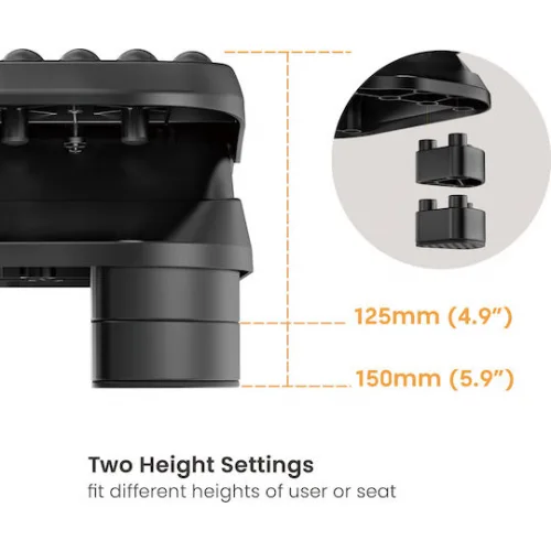 Brateck Υποπόδιο Γραφείου με Ρυθμιζόμενη Κλίση