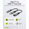 Goobay Μετατροπέας USB-C male σε 3.5mm female Γκρι (74524) Goobay Μετατροπέας USB-C male σε 3.5mm female Γκρι (74524)