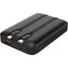 Powertech Power Bank 10000mAh 22.5W με Θύρα USB-A και Θύρα USB-C Power Delivery / Quick Charge 3.0 Μαύρο