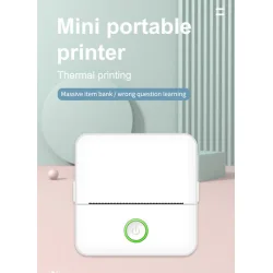 Powertech PT-1420 Θερμικός Εκτυπωτής για Φωτογραφίες με Bluetooth PT-1420