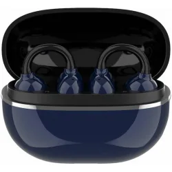 Ldnio T09 Open Ear Bluetooth Handsfree Ακουστικά με Θήκη Φόρτισης Μπλε