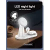 Ldnio Ασύρματος Φορτιστής (Qi Pad) 15W Λευκός (WL01)