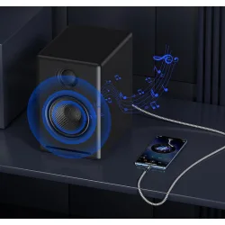 Powertech USB 2.0 Cable USB-C male - USB-C Γκρι 1m (CAB-UC091)