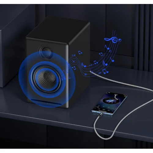 Powertech USB 2.0 Cable USB-C male - USB-C Γκρι 1m (CAB-UC091)