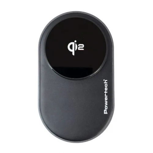 Powertech Ασύρματος Φορτιστής Qi2 15W Μαύρος (PT-1491)