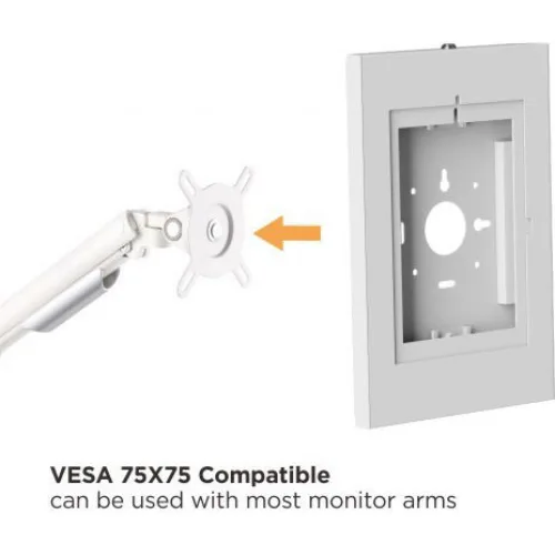 Brateck Pad34-01 Βάση Tablet Τοίχου έως 11" σε Μαύρο χρώμα