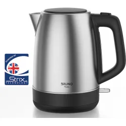 Bruno Βραστήρας 1.7lt 2200W Ασημί