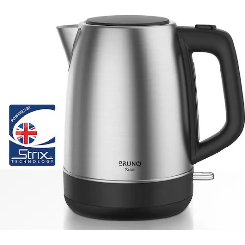 Bruno Βραστήρας 1.7lt 2200W Ασημί
