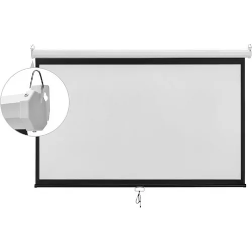 Brateck Οθόνη Προβολής Projector για Τοίχο/Οροφή με Λόγο Εικόνας 16:9 221x124cm / 100"