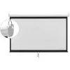 Brateck Οθόνη Προβολής Projector για Τοίχο/Οροφή με Λόγο Εικόνας 16:9 221x124cm / 100"
