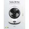 Goobay Ανεμιστήρας Δαπέδου 70W Διαμέτρου 23cm με Τηλεχειριστήριο