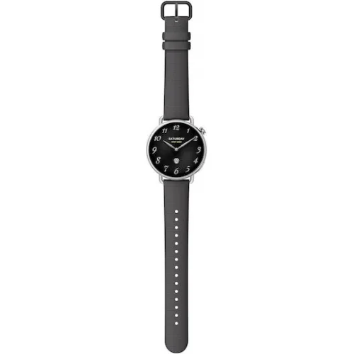 Xiaomi Watch S4 Aluminium 41mm Αδιάβροχο με Παλμογράφο (Μαύρο)